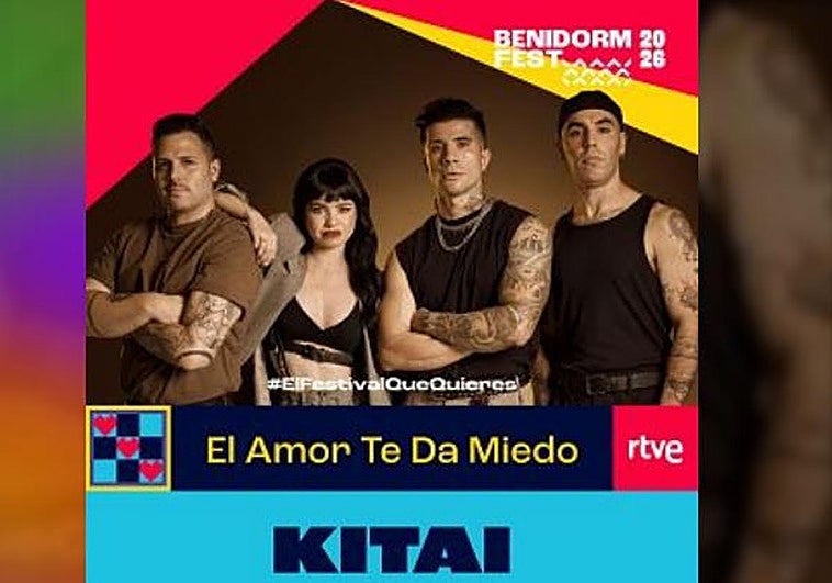Así suena y esta es la letra de 'El amor te da miedo', la canción de KITAI en el Benidorm Fest
