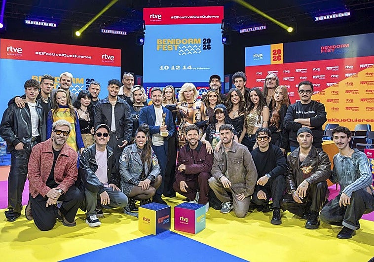 Orden de actuación en la primera semifinal del Benidorm Fest 2026