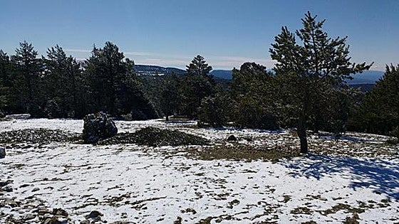 La nieve cubre el interior de la Comunitat