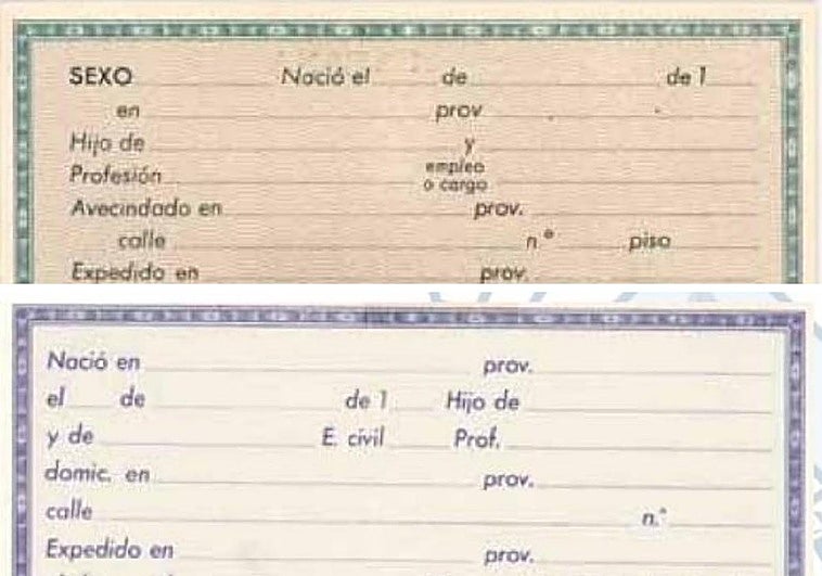 ¿Rico o pobre? El motivo por el que el DNI incluía la profesión y servía como declaración de la renta