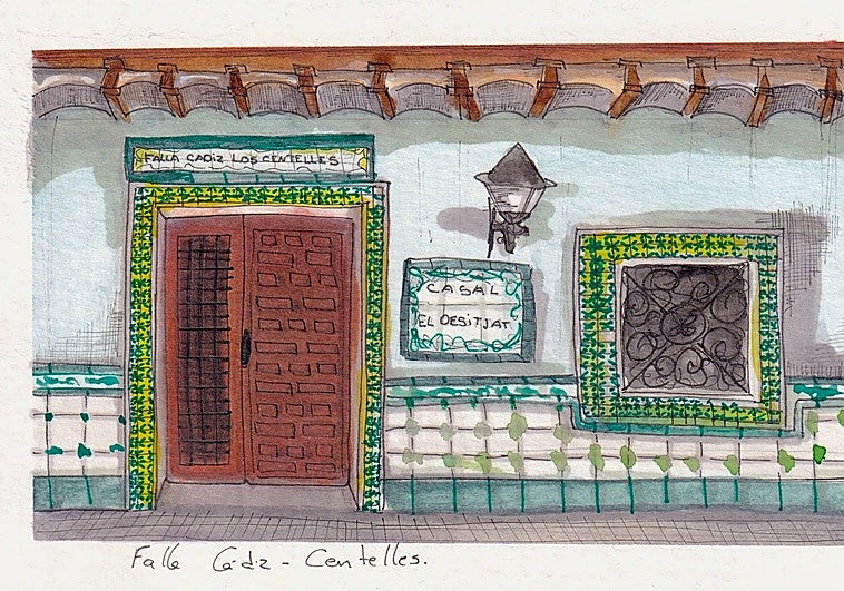 El casal también es arte fallero en Valencia