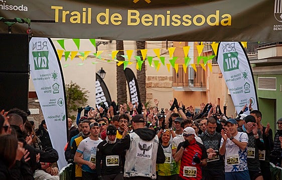 Trail histórica en Benissoda: Más de 700 personas participan en la edición de este año