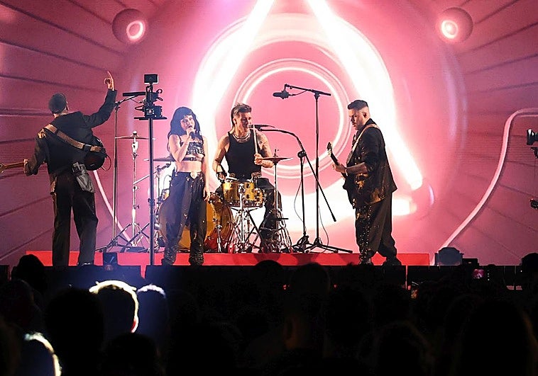 Los seis clasificados en la primera semifinal del Benidorm Fest 2026