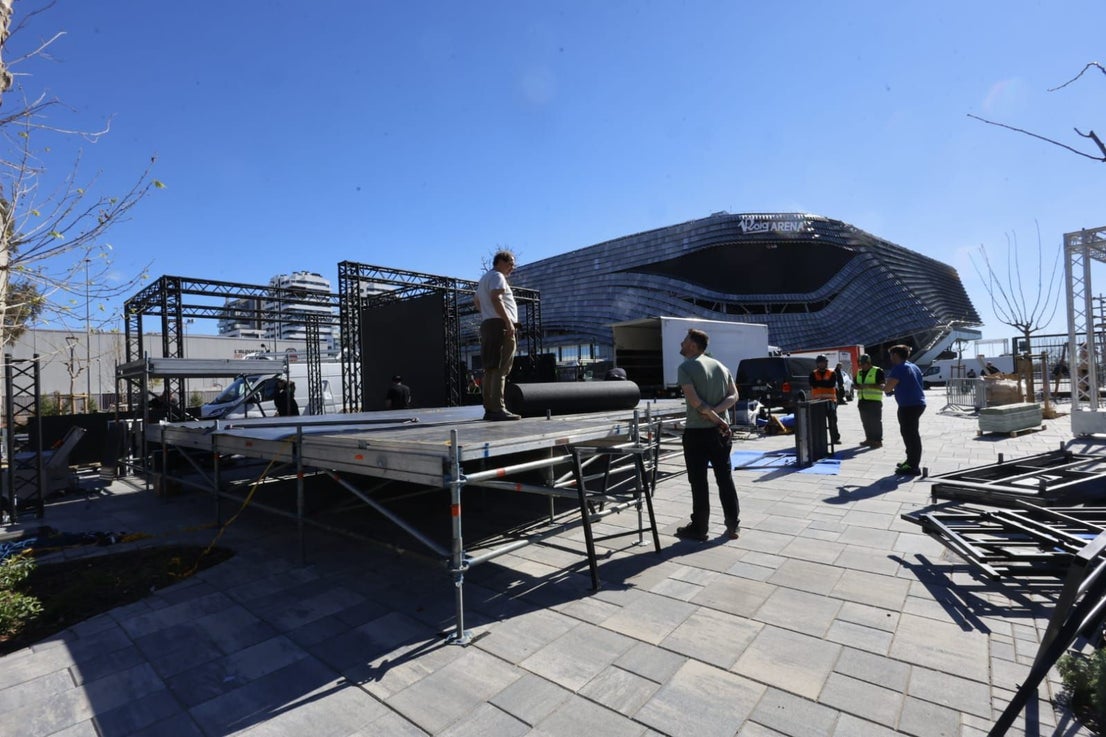 FOTOS | Valencia se prepará para la Copa del Rey de baloncesto 2026 ...