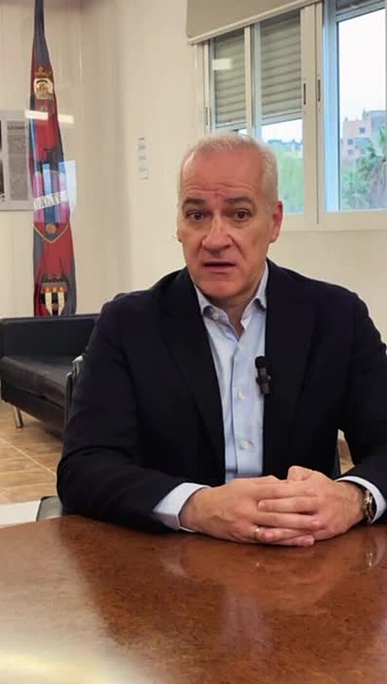 El presidente del Levante UD habla sobre la posible búsqueda de un inversor