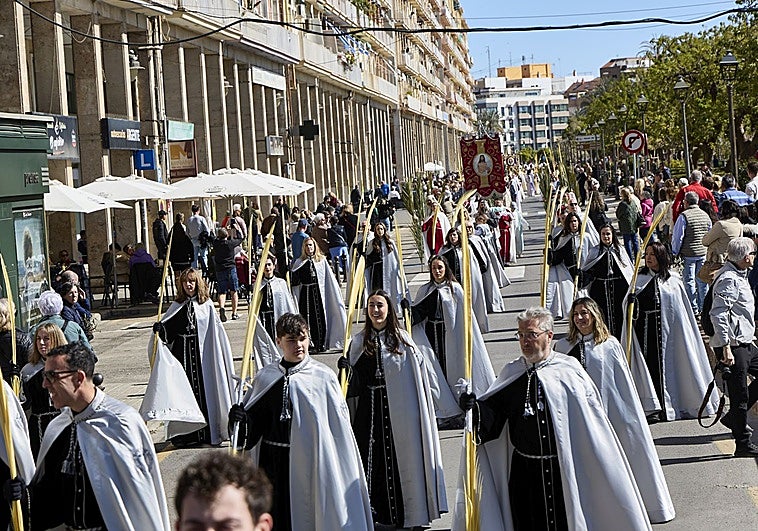 La procesión de Palmas y Ramos abre la Semana Santa Marinera