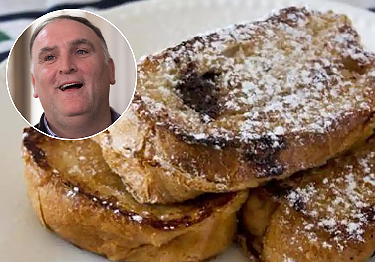 Cómo hacer torrijas: sin freír y en dos minutos, según el chef José Andrés