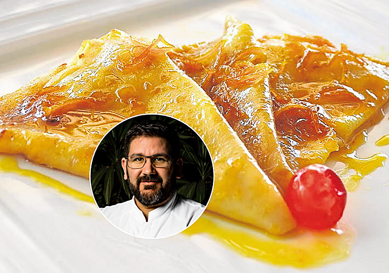 Cómo hacer crepes con un toque de naranja: la receta de 'Crêpe Suzette' del chef Dani García