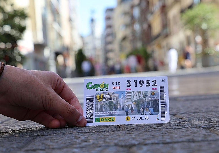 El Cupón Diario de la ONCE de este jueves reparte 500.000 euros a un único premiado