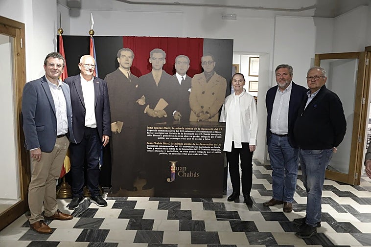 La sobrina de Federico García Lorca pone en valor en Dénia la amistad del poeta con Juan Chabás