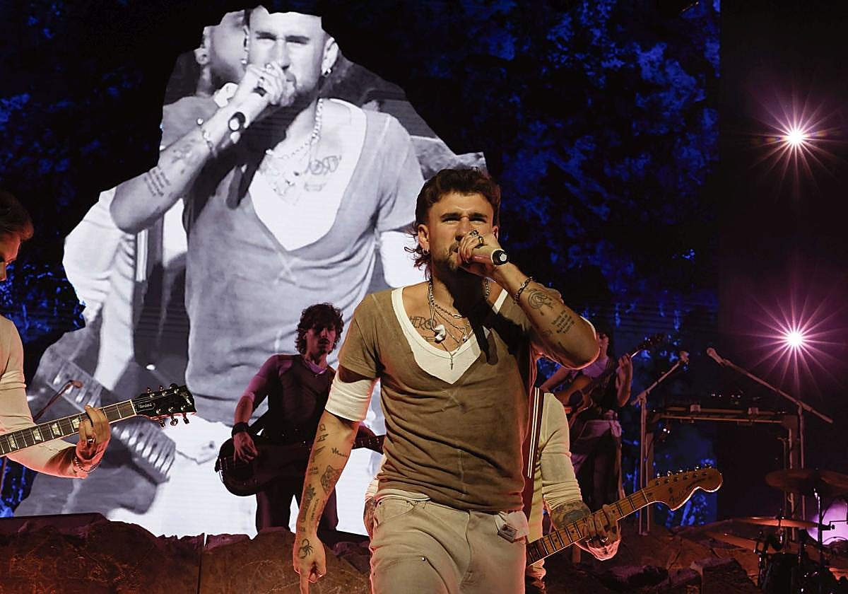 VÍDEO CAÍDA DANI FERNÁNDEZ CONCIERTO ROIG ARENA | Dani Fernández, ingresado  para ser operado de urgencia tras su caída en el Roig Arena | Las Provincias