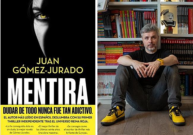 Portada del libro 'Mentira', de Juan Gómez-Jurado (d).