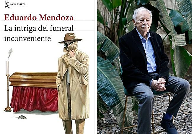 Portada del libro 'La intriga del funeral inconveniente', de Eduardo Mendoza (d).