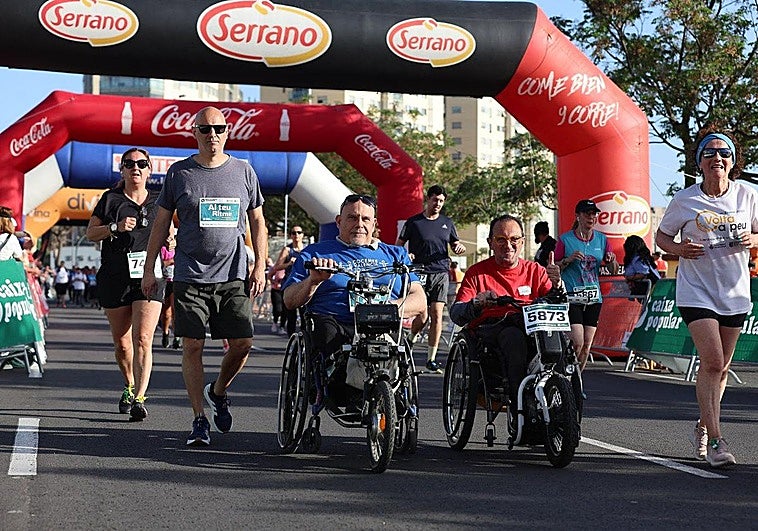 Calles cortadas este sábado en Valencia con motivo de la VII Volta a Peu per la Discapacitat