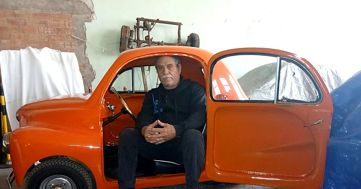 Rescatado del olvido el coche que fabricó el magnate de los helados Avidesa