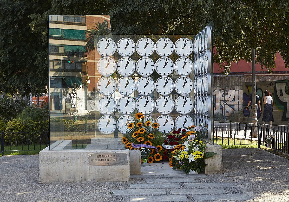 Acuerdo para la restauración urgente del monumento a las víctimas del accidente del metro