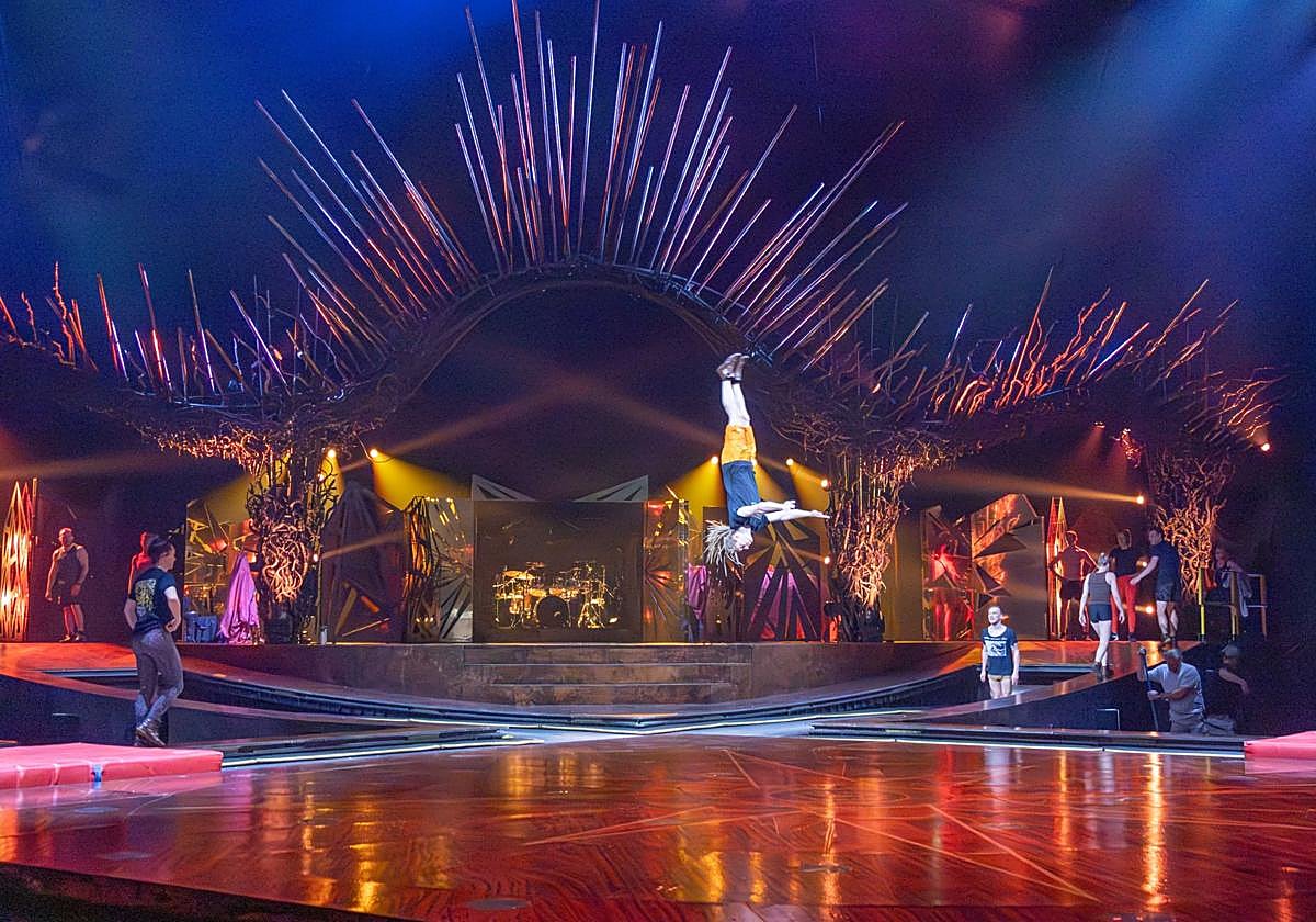 FOTOS | Entre bambalinas del Circo del Sol en Valencia