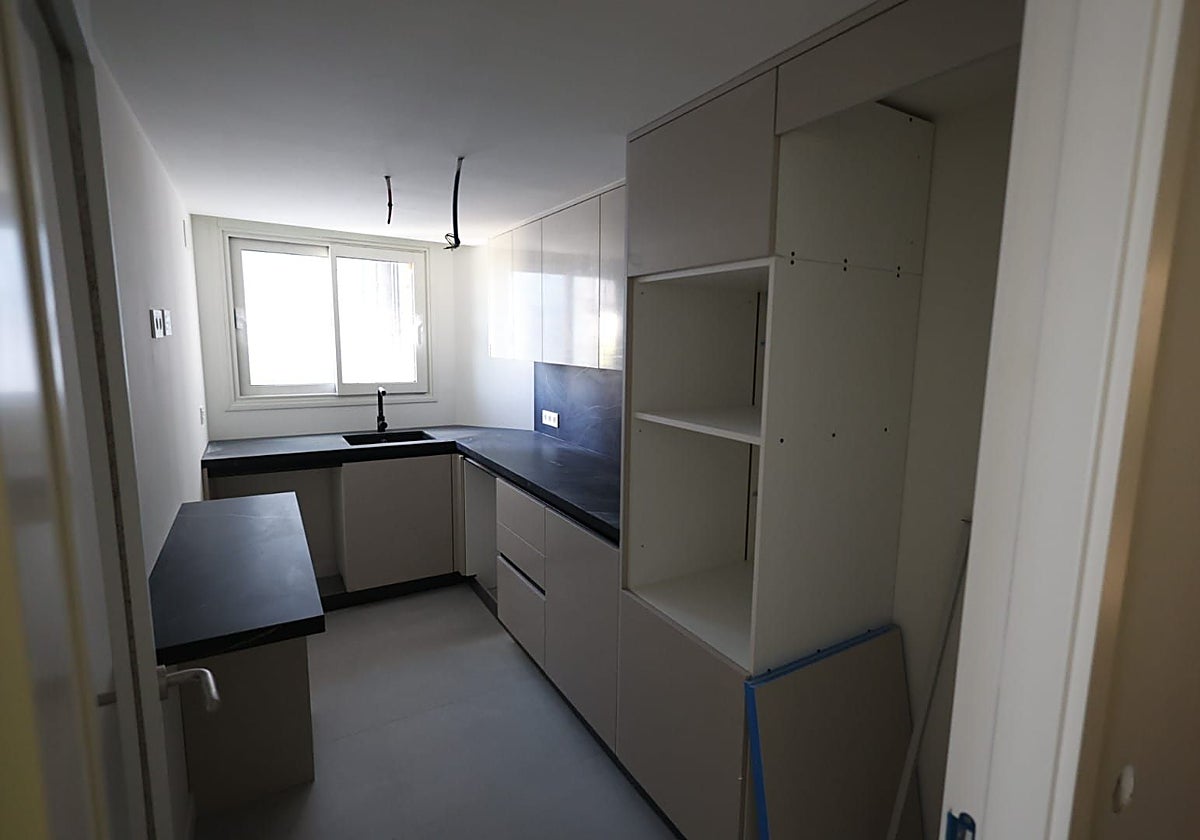 Los pisos tras el incendio de Campanar: más modernos y con tres modelos a elegir de cocina, suelo y baño