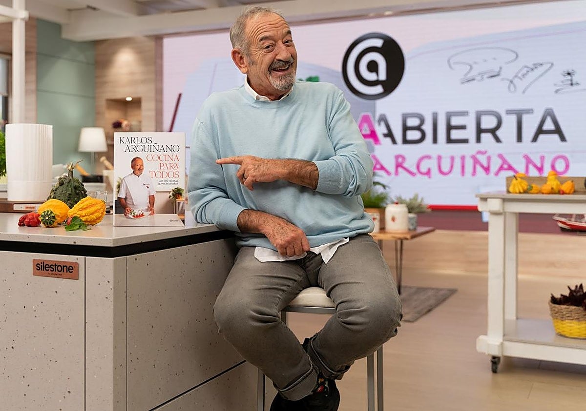 Karlos Arguiñano dejará de presentar 'Cocina Abierta' los viernes: este es su sustituto