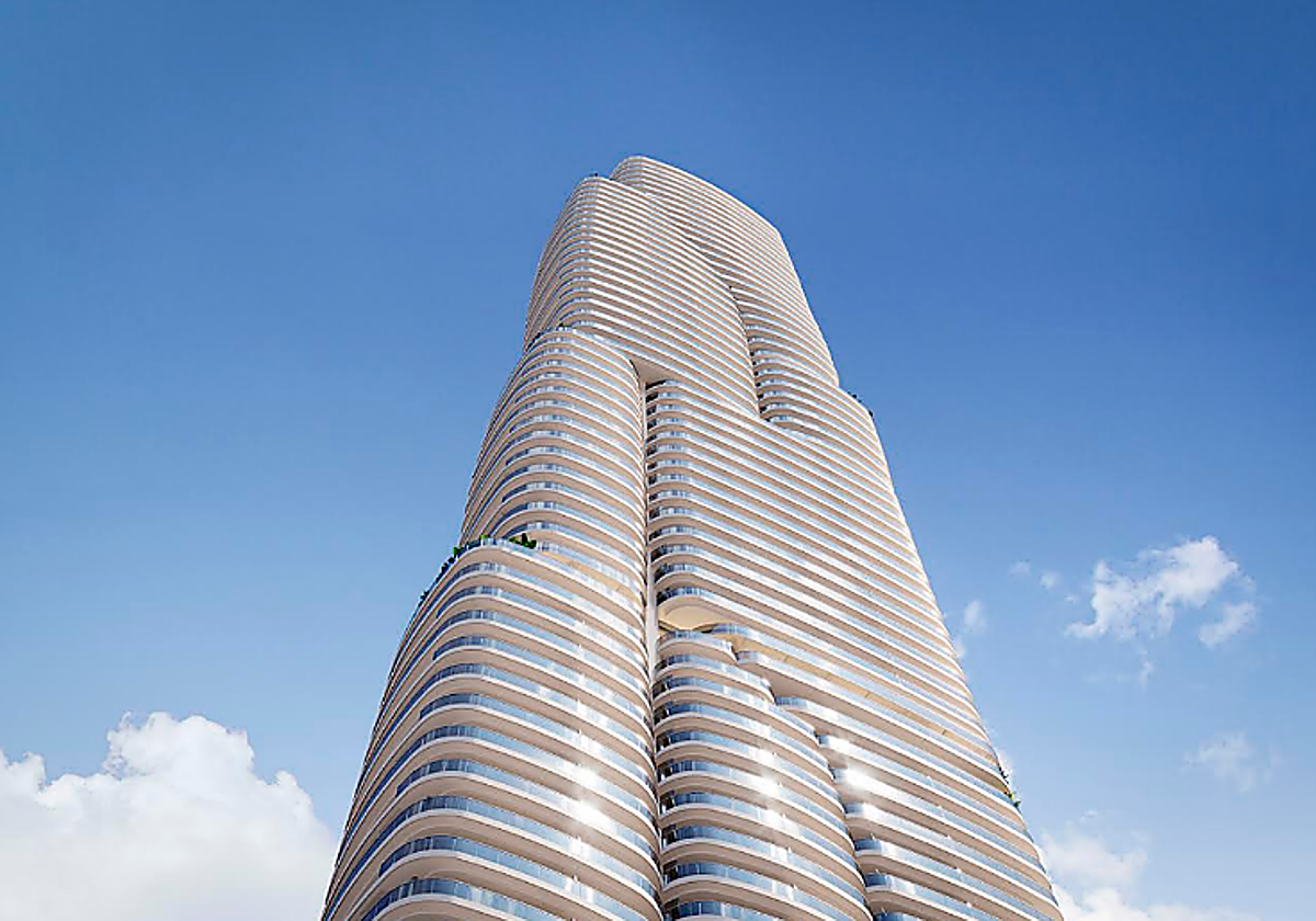 TM Tower alcanza la cota cero: el edificio residencial más a