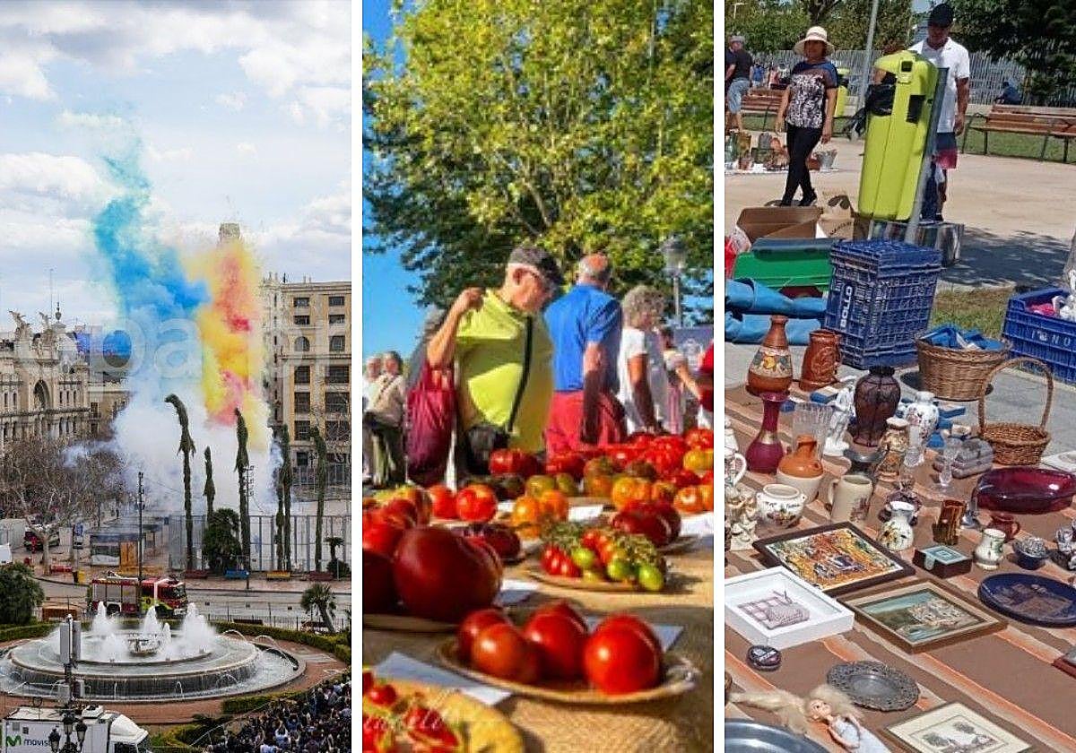 Qué hacer este domingo en Valencia: mascletà, mercado de la cereza, feria del tomate, exposiciones...