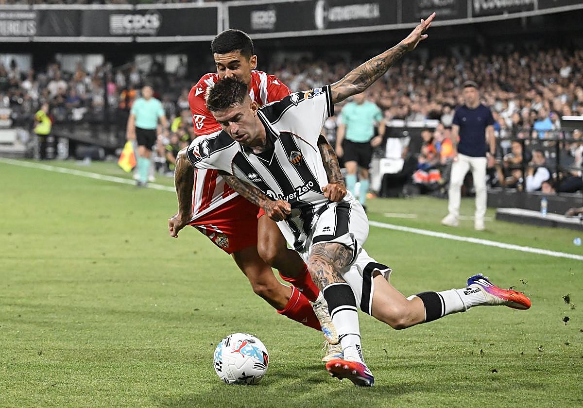 Almería - Castellón: dónde ver hoy por televisión el partido