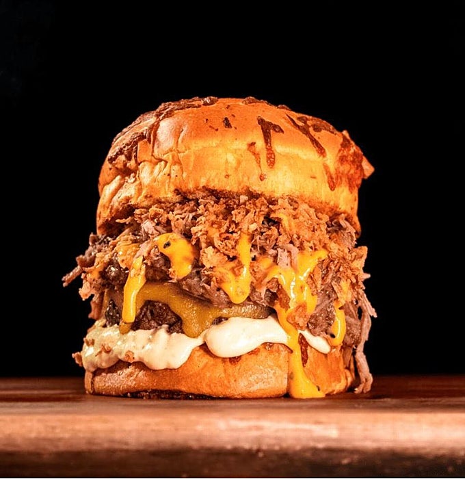 Hamburguesa creativa.