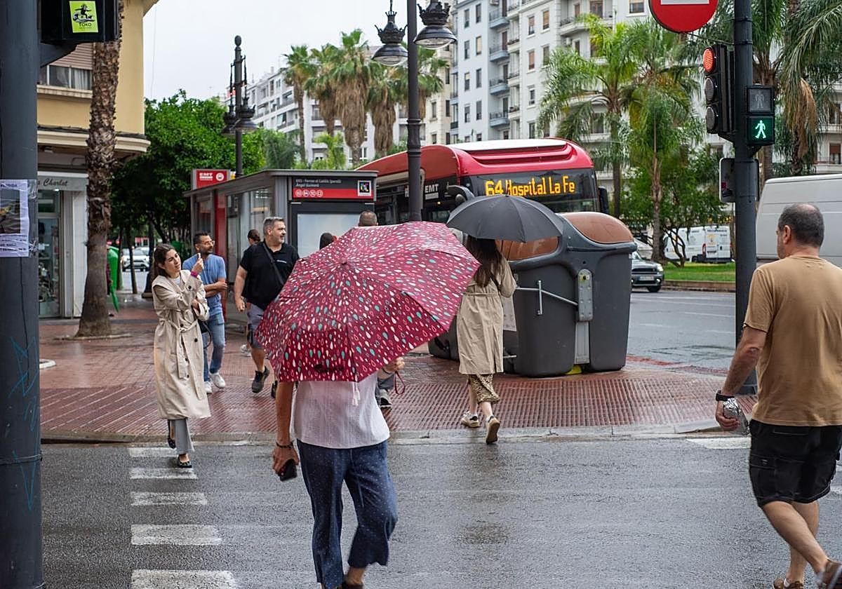 Aemet confirma el regreso de las lluvias a Valencia a partir
