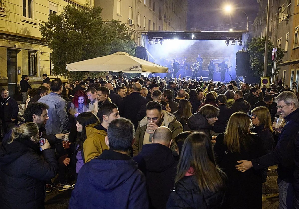 Una verbena de las pasadas Fallas