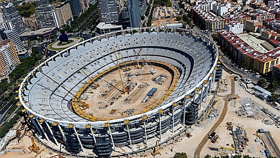 Valencia a vista de pájaro