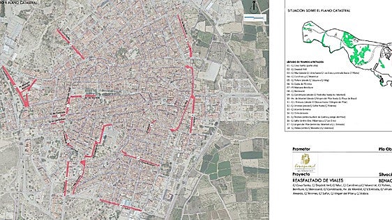 La Diputación otorga 776.903 euros para el reasfaltado de calles y caminos