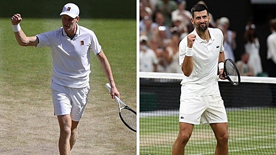 Djokovic - Sinner: horario y dónde ver por televisión las semifinales de Wimbledon