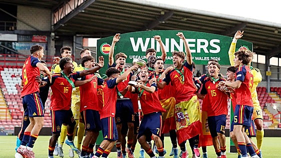 Sello valenciano en la selección española, tres jugadores conquistan el Europeo sub-19
