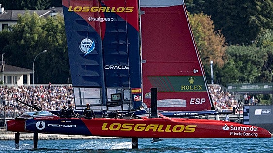 España resiste en Ginebra y mantiene sus opciones de alcanzar la final de SailGP
