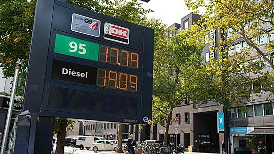 El precio de la gasolina toca máximos anuales este fin de semana y el diésel ya se vende a 2,09 en algunos surtidores