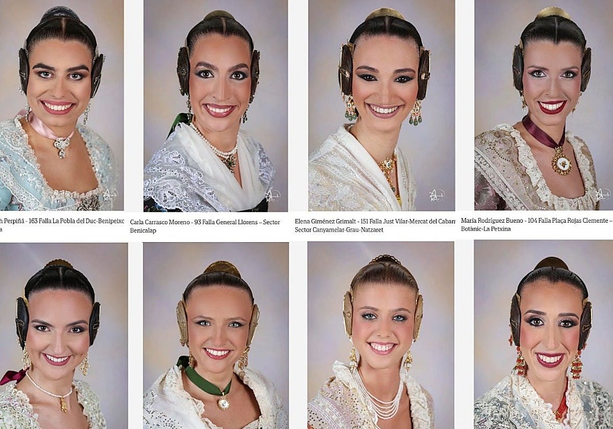 Revuelo en el mundo fallero por las imágenes de las candidatas a fallera mayor de Valencia 2027 – Las Provincias