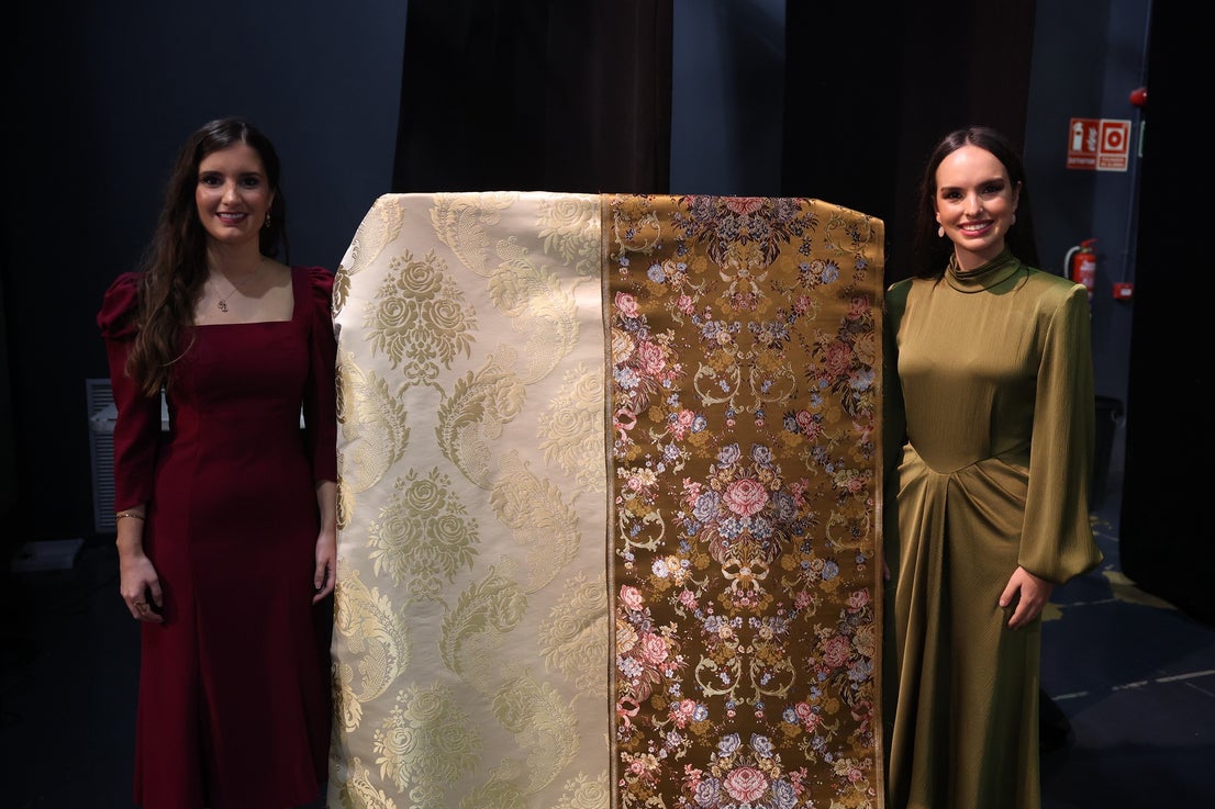 Fallas 2027 | Así son las telas que lucirá la corte de honor de la fallera mayor de Valencia, Beatriz Blanco