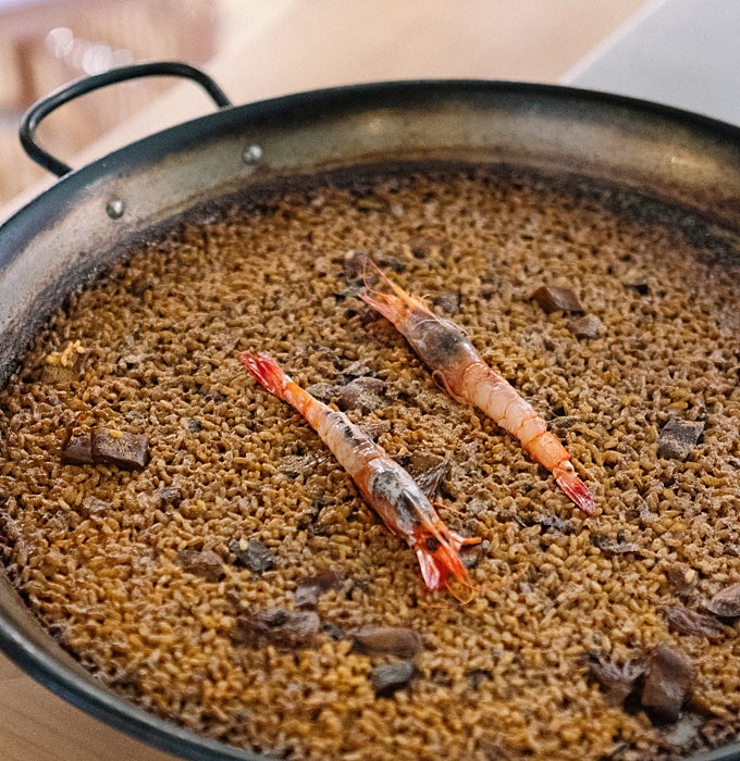 Arroces marineros.