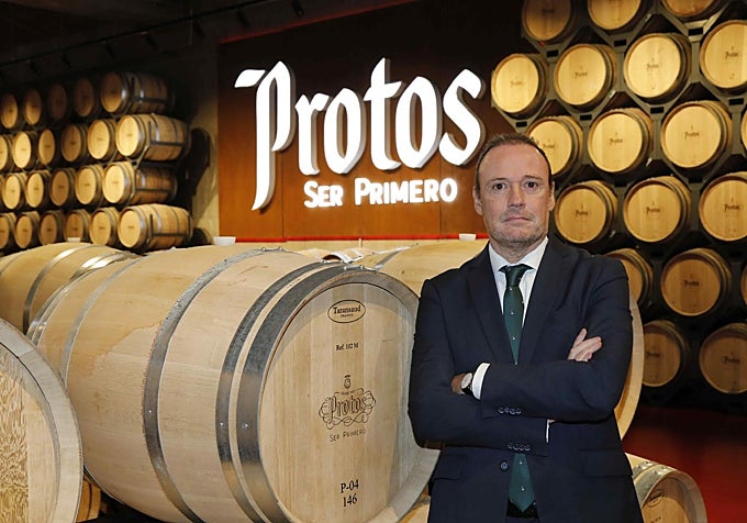 Carlos Villar, director de la bodega.