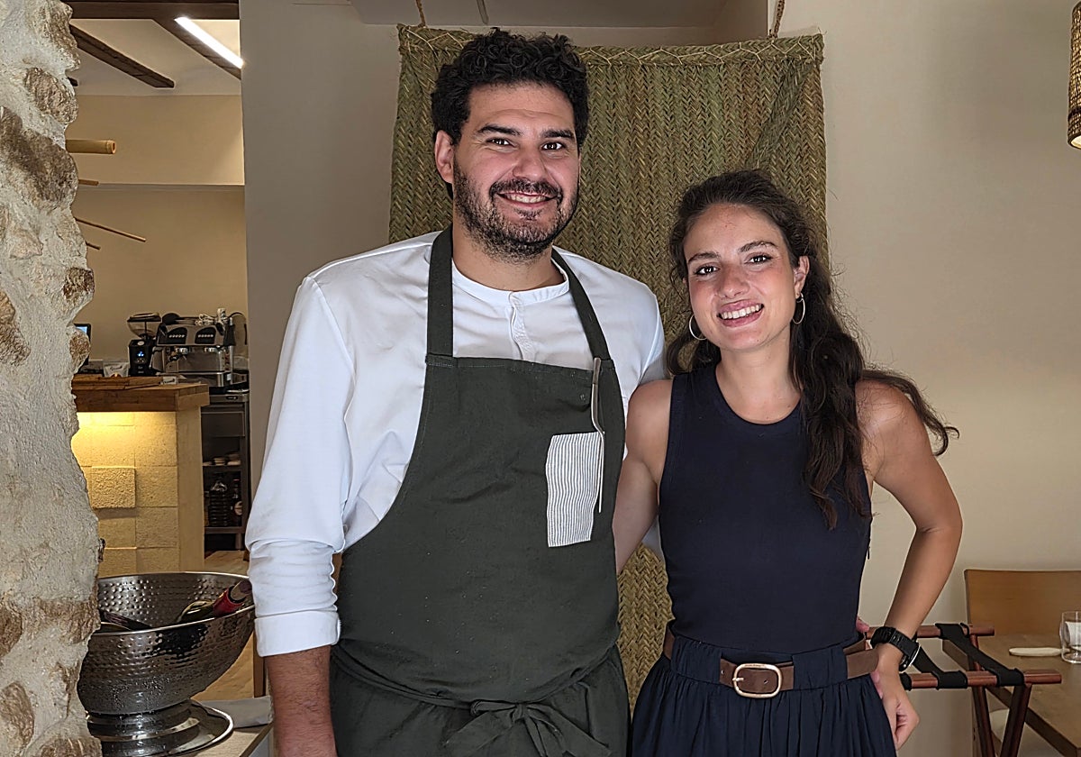 Nando y Noe, artífices del restaurante.