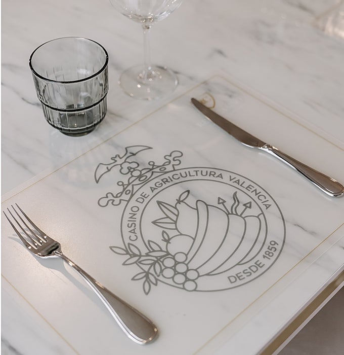 Referente de la gastronomía valenciana en el Real casino de la Agricultura de Valencia.