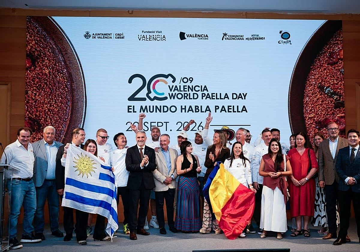 Los participantes en la presentación celebrada hoy en el Palacio de Congresos