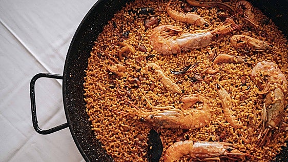 Cocina tradicional del arroz en L´Alquería de L`Eliana