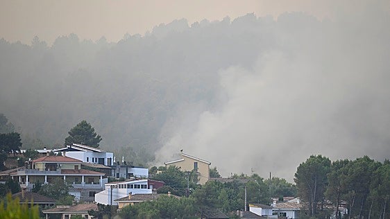 El fuego de la Vall d'Uixó, el tercero más voraz de la última década en la Comunitat