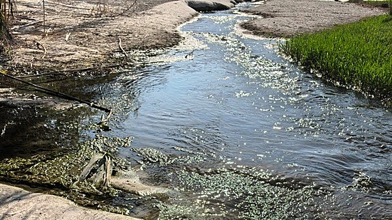 La Confederación relaciona la contaminación del río Clariano con el incendio de la planta de reciclaje de Aielo de Malferit