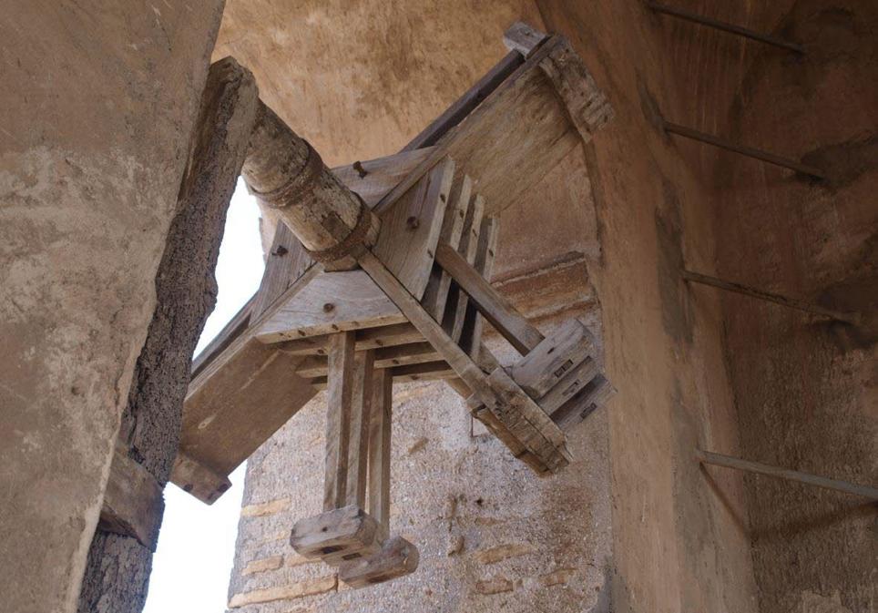 Matraca en la iglesia de Santiago Apóstol en Albatera.