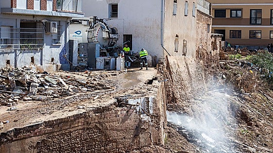 28 municipios de la zona dana empezarán las obras para reconstruir el alcantarillado en octubre