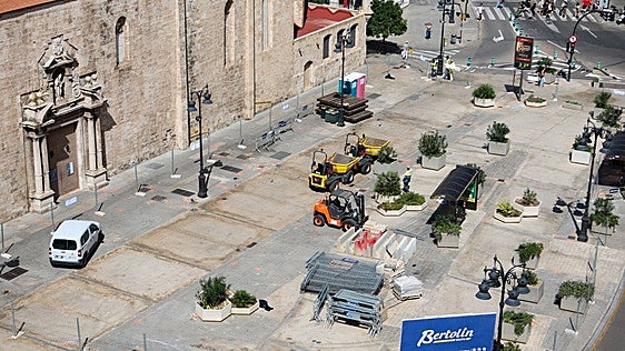 Más colores para la plaza de San Agustín
