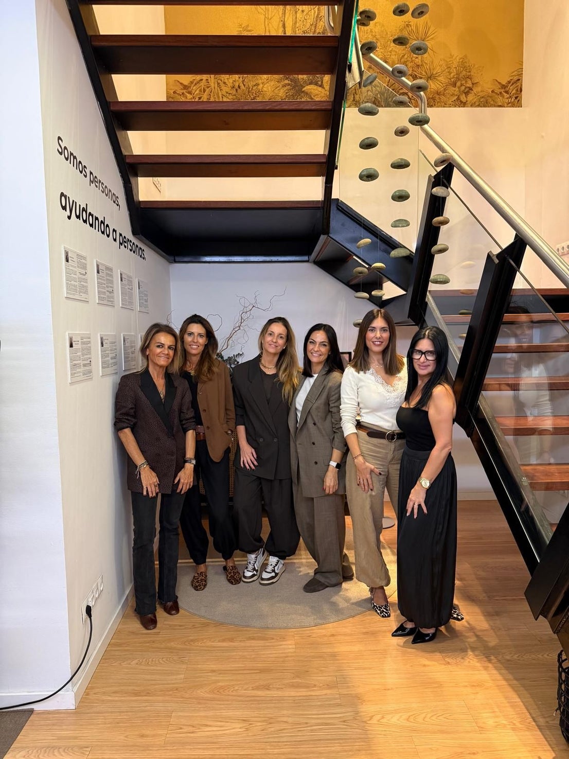 Carmina Baraja, María Cosín, Sandra Montalt, Laura Cuesta, Aitana García y Loida Cavero.