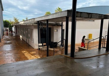 Oliva estudia reubicar a los alumnos del instituto afectado por la dana
